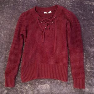 Knit oversized sweater